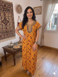 Geblümtes Hauskleid „Inès“