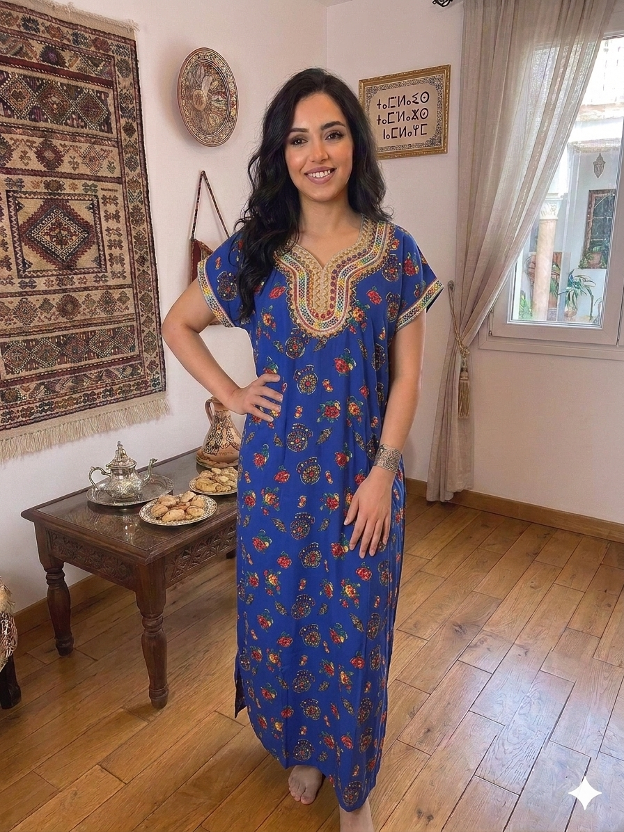 "Inès" Floral House Dress