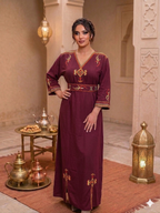 Robe Traditionnelle de Cérémonie Brodée "Liza"