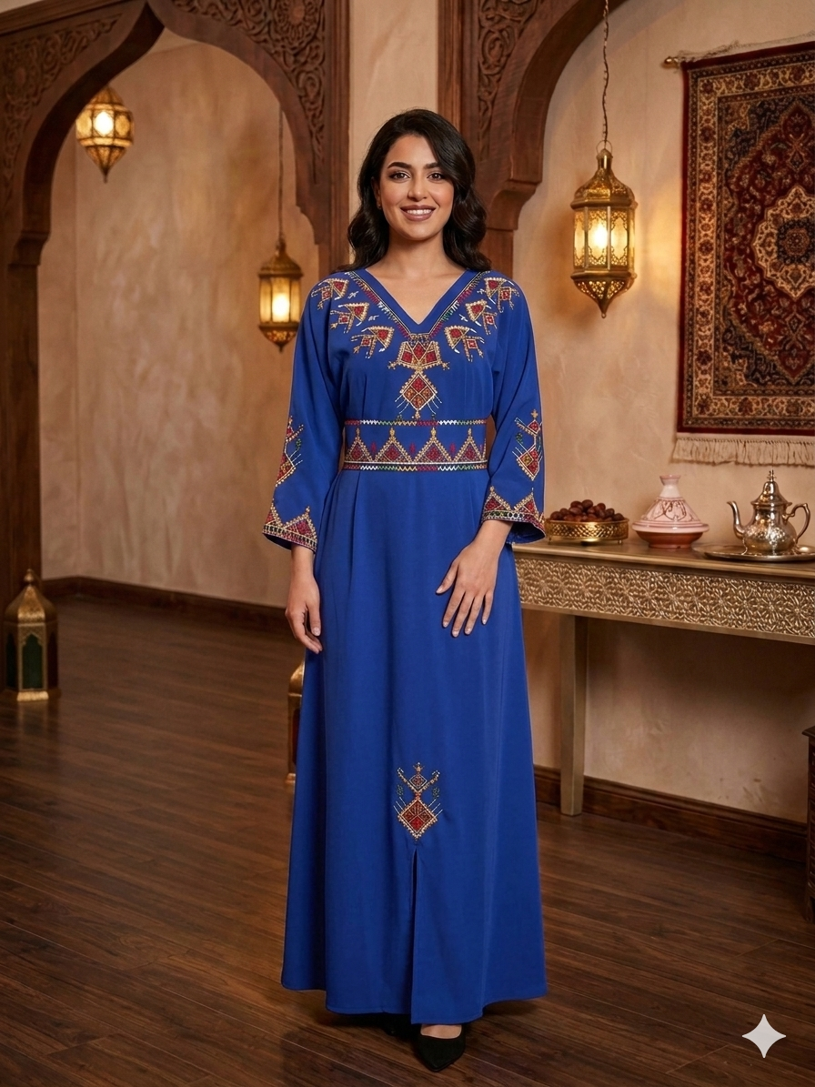 La Robe "Tala" – Élégance Berbère