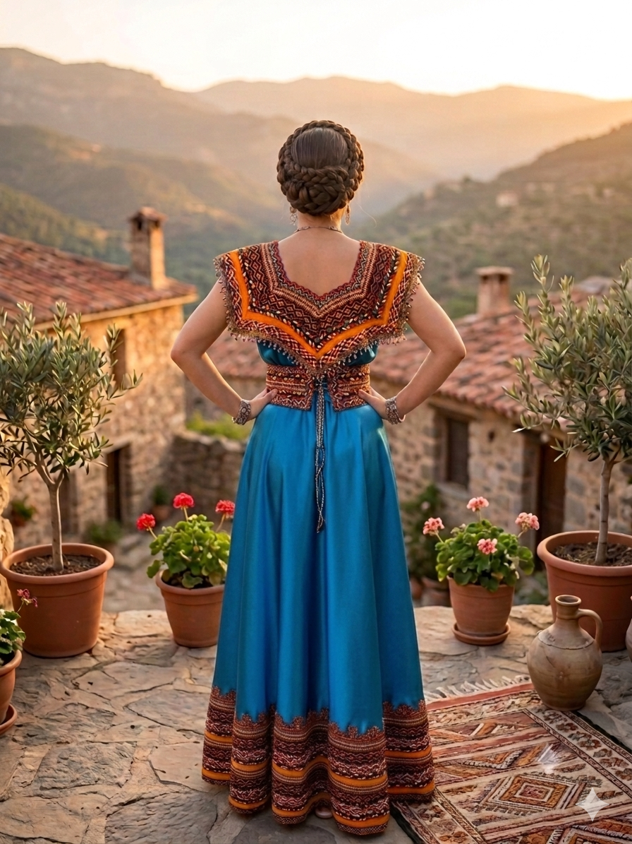 Traditional Robe "Lynda"