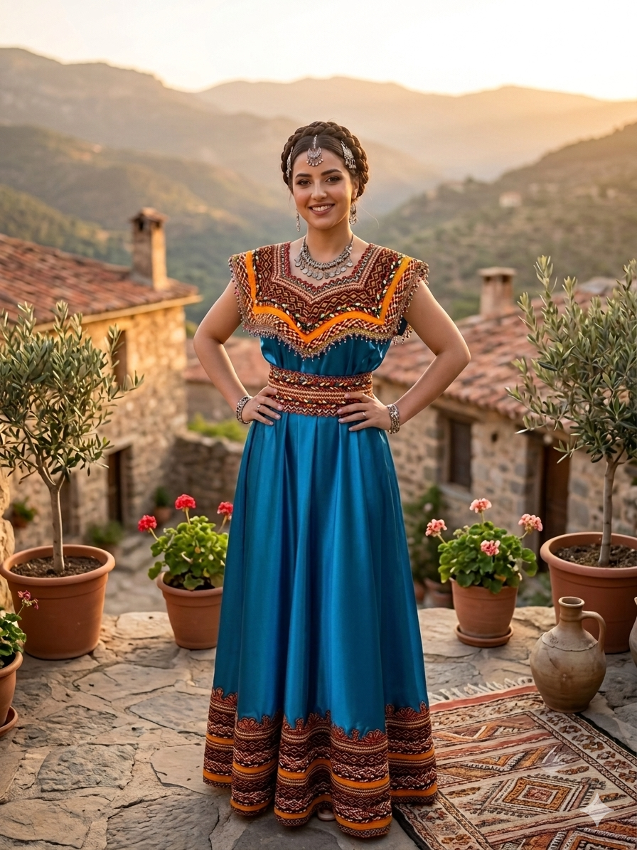Traditional Robe "Lynda"