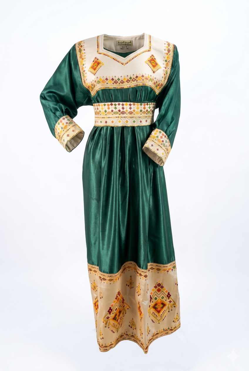 La Robe "Maya" Splendeur Berbère et Coupe Impériale