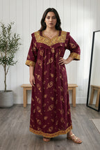 Robe Kabyle d'été maison traditionnelle "Asma"