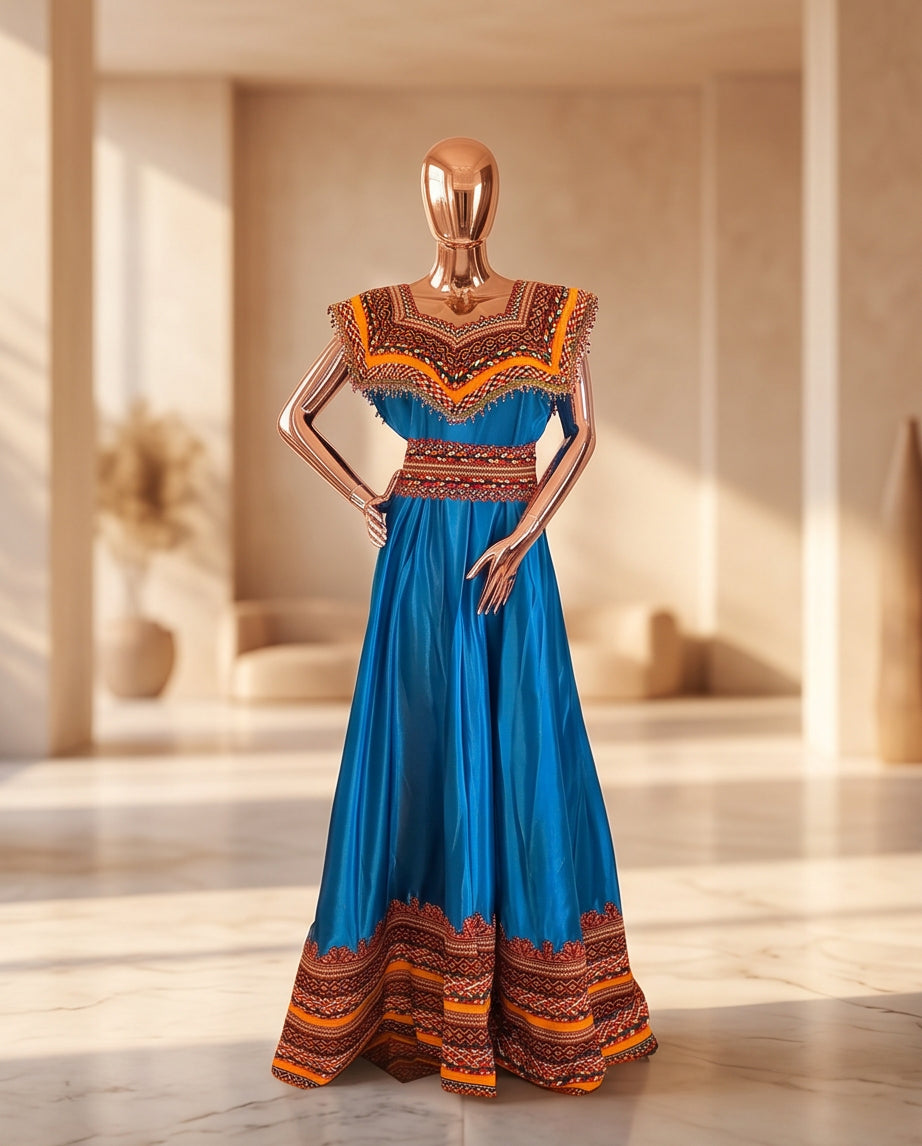 Robe Traditionnelle "Lynda"