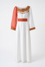 Robe Kabyle Moderne Asymétrique – "Ayur"