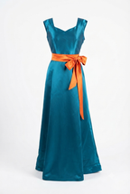 Ensemble Robe & Boléro Brodé Kabyle — Satin & Perles