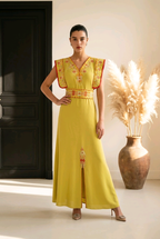 Robe kabyle de cérémonie Thiziri - coloris fuchsia