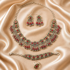 Superbe Collection de Parures de Bijoux Berbères en acier inoxydable