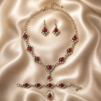 Superbe Collection de Parures de Bijoux Berbères en acier inoxydable