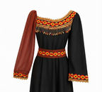 Robe Kabyle Moderne Asymétrique – "Ayur"